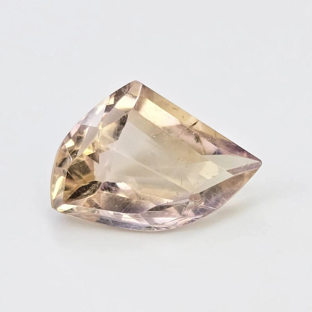 Natural Ametrine, 4.16 ct, Fancy Cut, 13.4x9.8mm